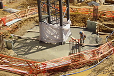 Tower Crane Foundation - Rath/Goss Associates - Structural Engineering Firm
